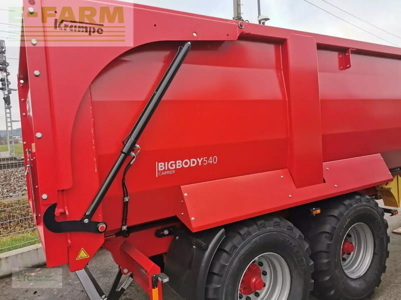 Krampe big body 540 - Сельскохозяйственный прицеп-самосвал: фото 3 Krampe big body 540 - Сельскохозяйственный прицеп-самосвал: фото 3