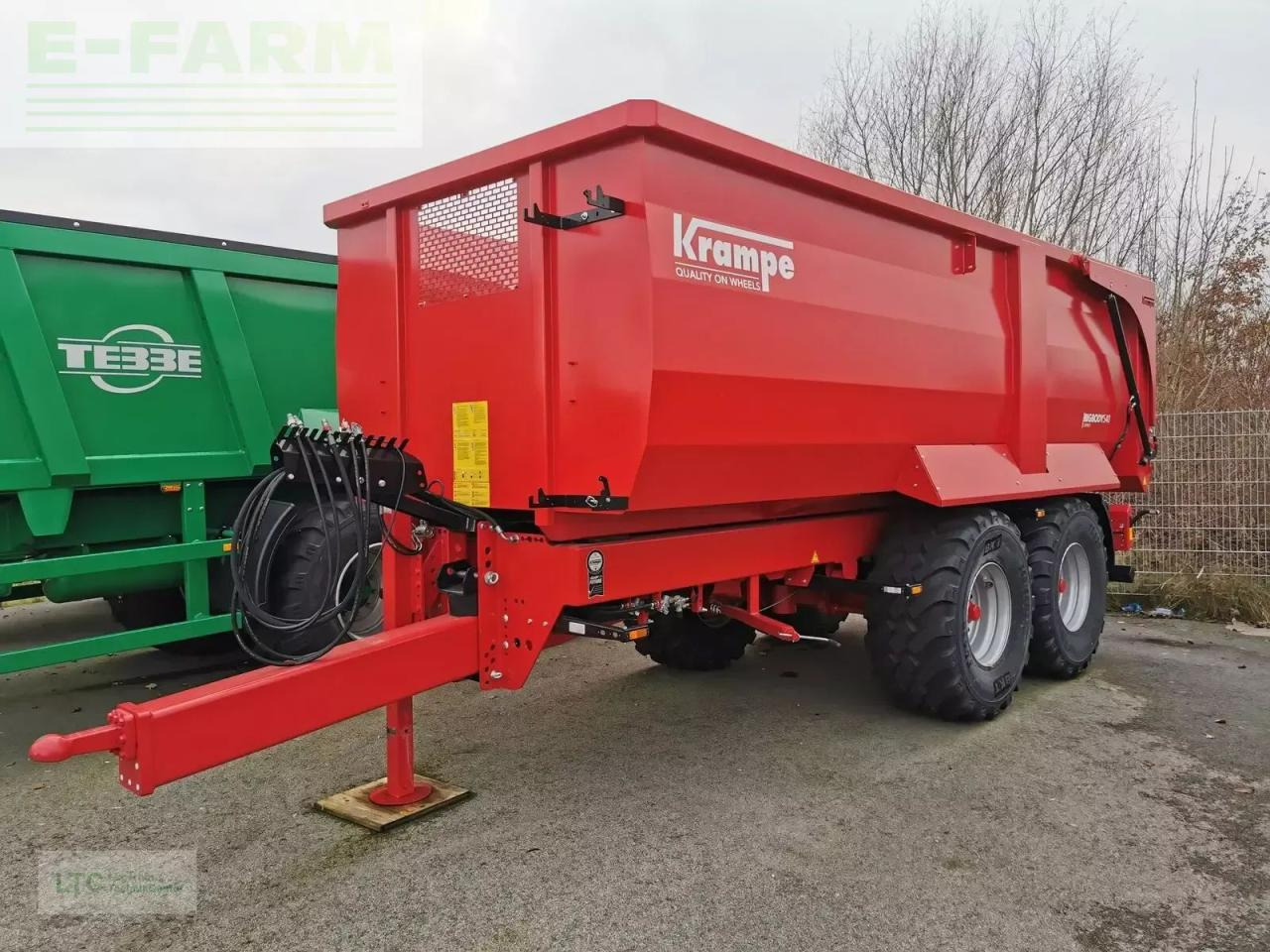 Krampe big body 540 - Сельскохозяйственный прицеп-самосвал: фото 1 Krampe big body 540 - Сельскохозяйственный прицеп-самосвал: фото 1