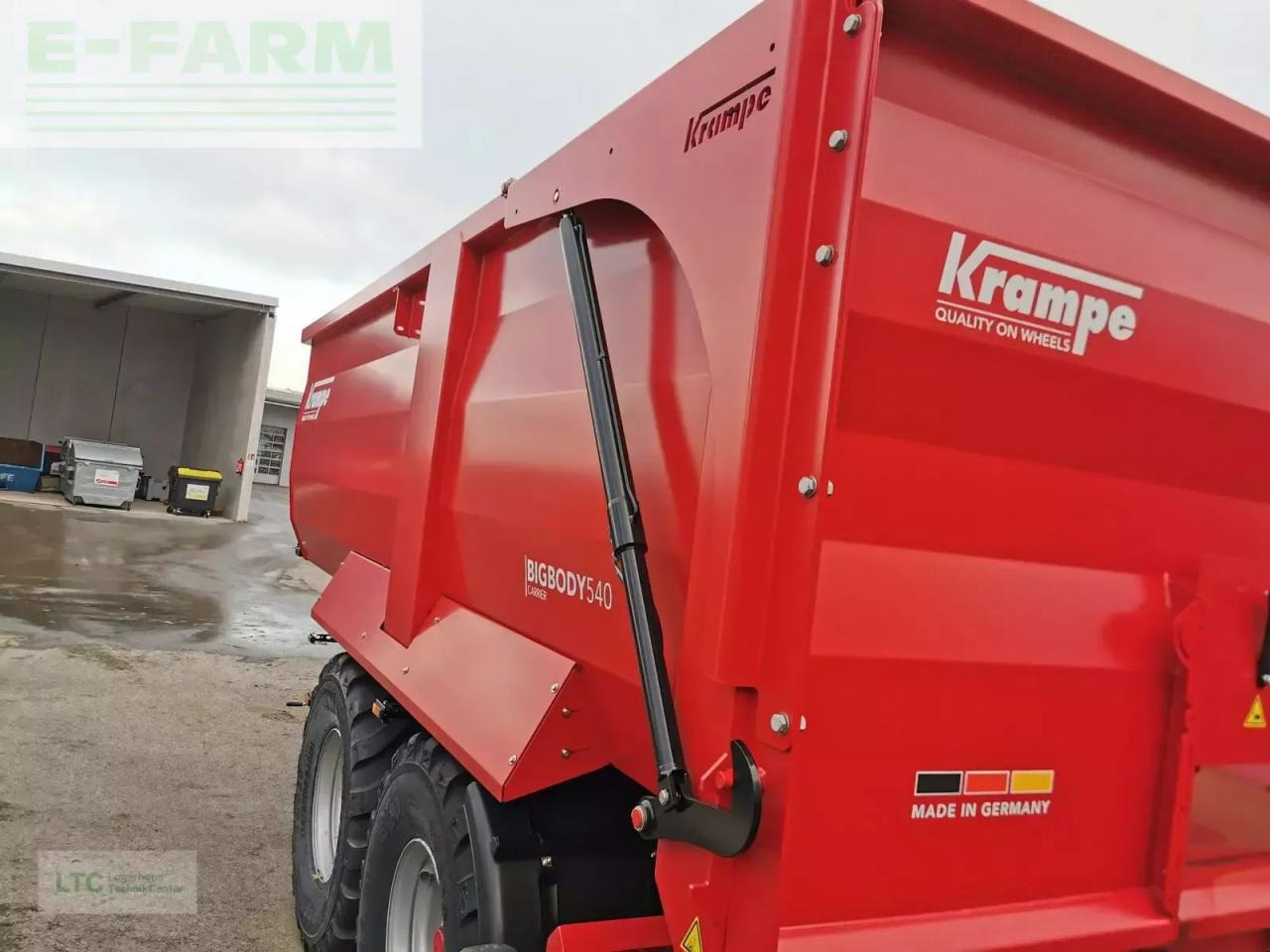 Krampe big body 540 - Сельскохозяйственный прицеп-самосвал: фото 4 Krampe big body 540 - Сельскохозяйственный прицеп-самосвал: фото 4
