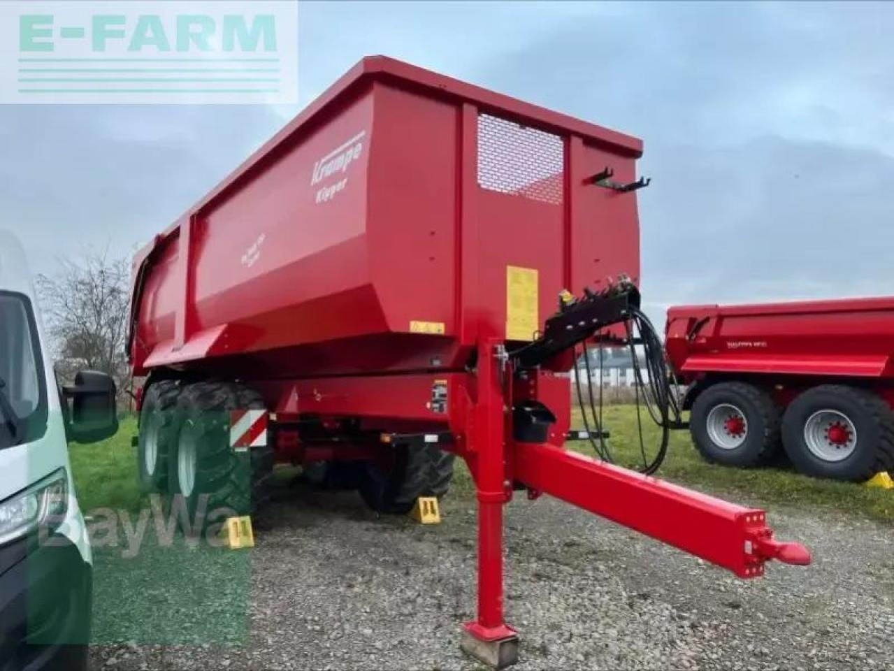 Krampe bigbody 650 carrier krampe tan - Сельскохозяйственный прицеп-самосвал: фото 4 Krampe bigbody 650 carrier krampe tan - Сельскохозяйственный прицеп-самосвал: фото 4