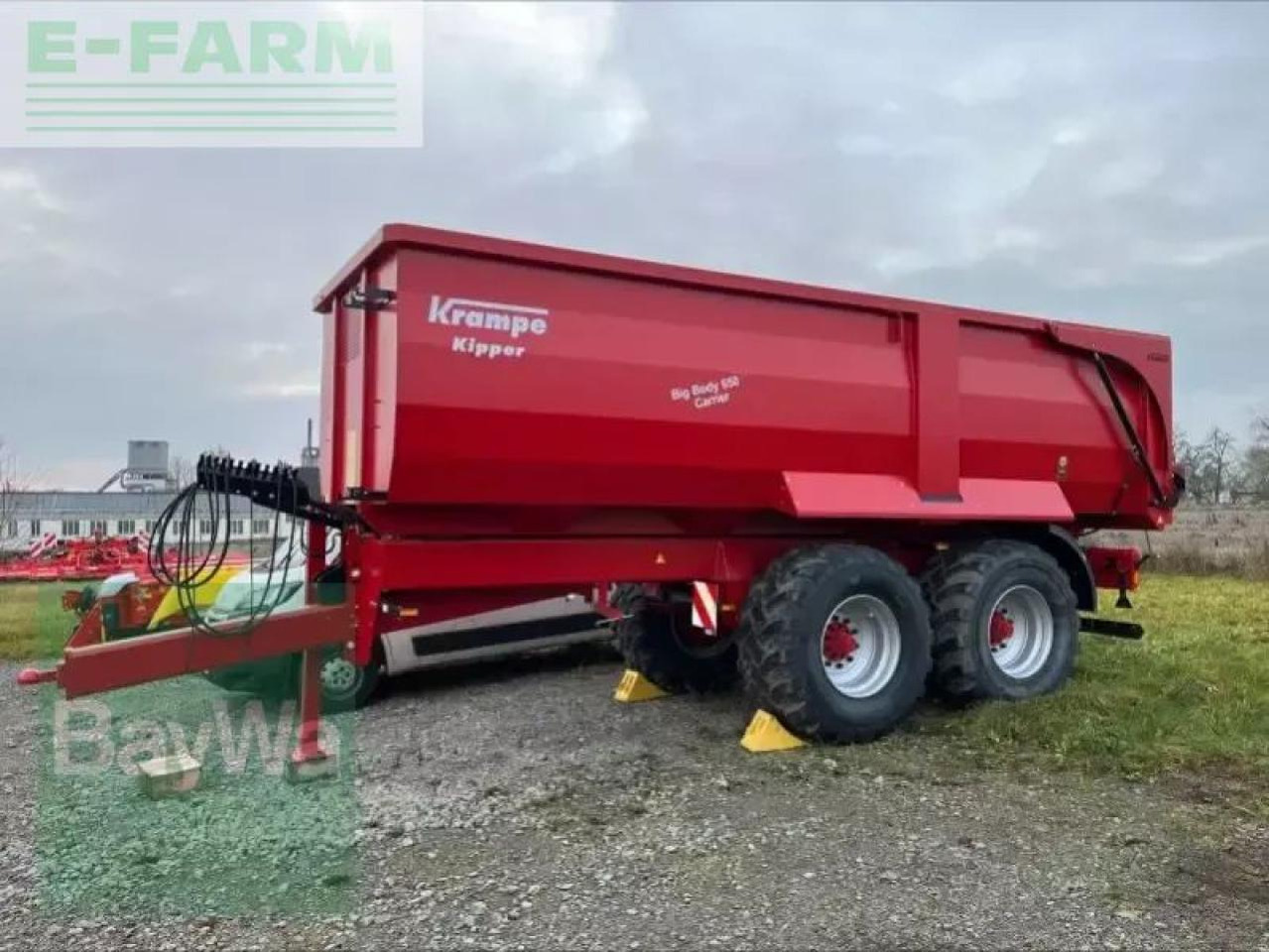 Krampe bigbody 650 carrier krampe tan - Сельскохозяйственный прицеп-самосвал: фото 2 Krampe bigbody 650 carrier krampe tan - Сельскохозяйственный прицеп-самосвал: фото 2