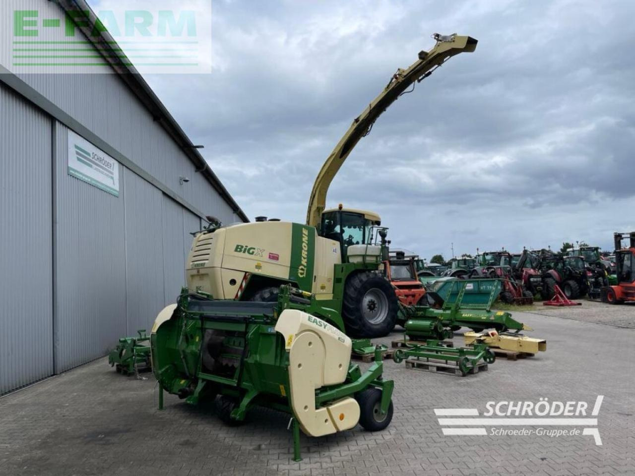 Krone big x 700 + easycollect 903 + easyflow - Кормоуборочный комбайн: фото 3 Krone big x 700 + easycollect 903 + easyflow - Кормоуборочный комбайн: фото 3