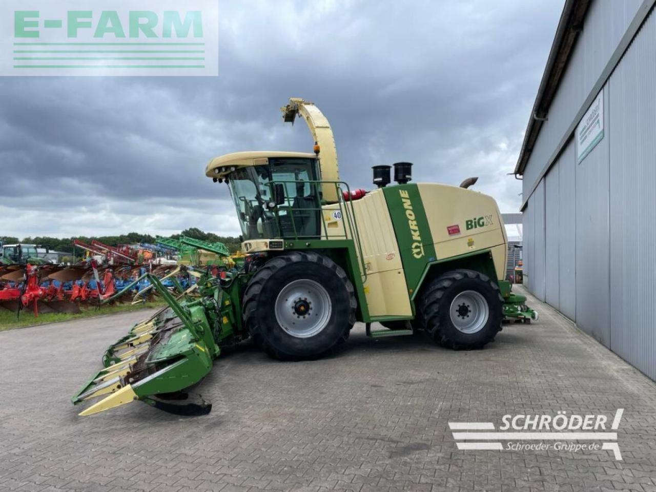 Krone big x 700 + easycollect 903 + easyflow - Кормоуборочный комбайн: фото 4 Krone big x 700 + easycollect 903 + easyflow - Кормоуборочный комбайн: фото 4