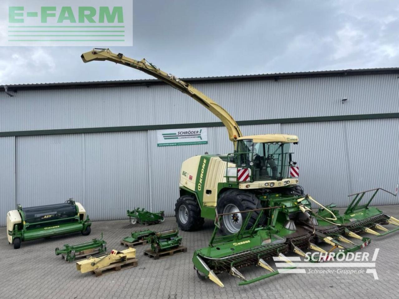 Krone big x 700 + easycollect 903 + easyflow - Кормоуборочный комбайн: фото 1 Krone big x 700 + easycollect 903 + easyflow - Кормоуборочный комбайн: фото 1