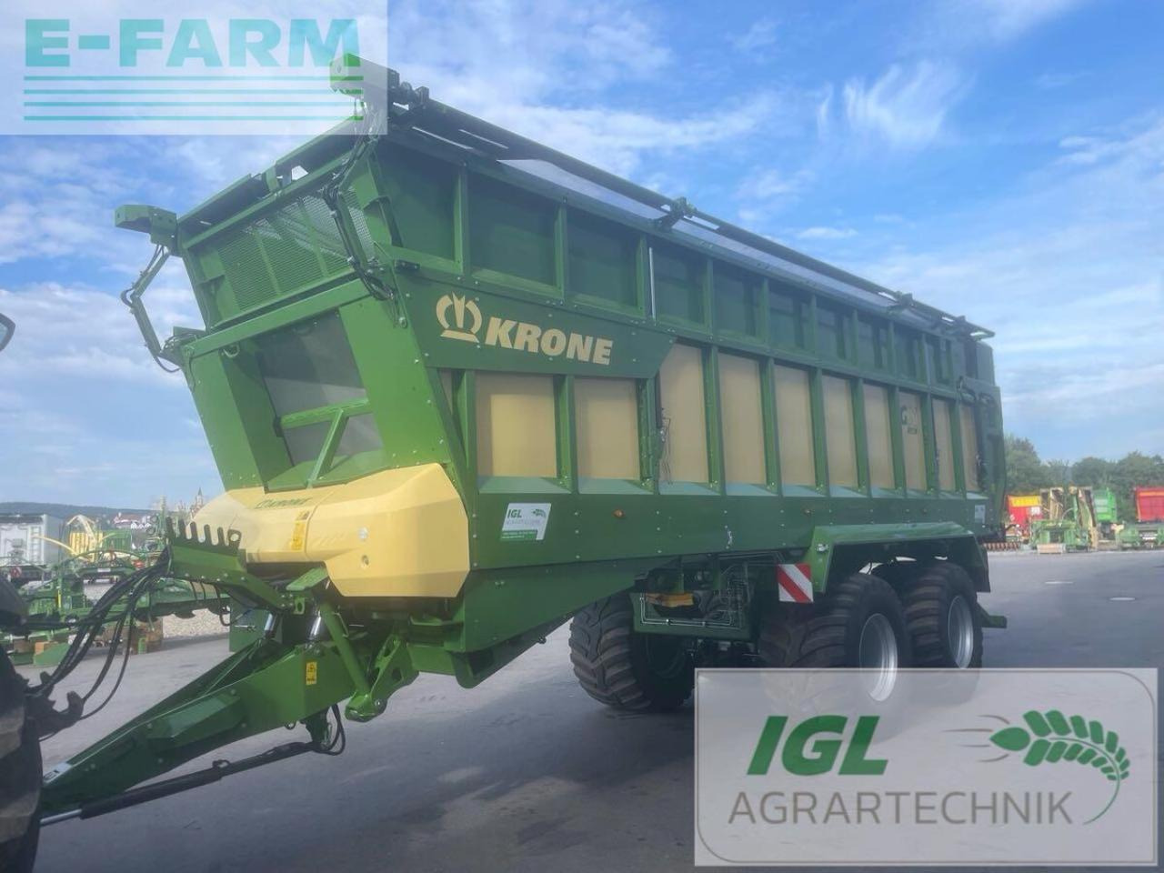 Krone gx 440 (tt801-20) - Сельскохозяйственный прицеп-самосвал: фото 1 Krone gx 440 (tt801-20) - Сельскохозяйственный прицеп-самосвал: фото 1