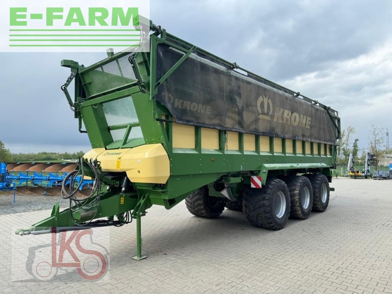 Krone gx 520 universal-transportwagen - Сельскохозяйственный прицеп-самосвал: фото 2 Krone gx 520 universal-transportwagen - Сельскохозяйственный прицеп-самосвал: фото 2