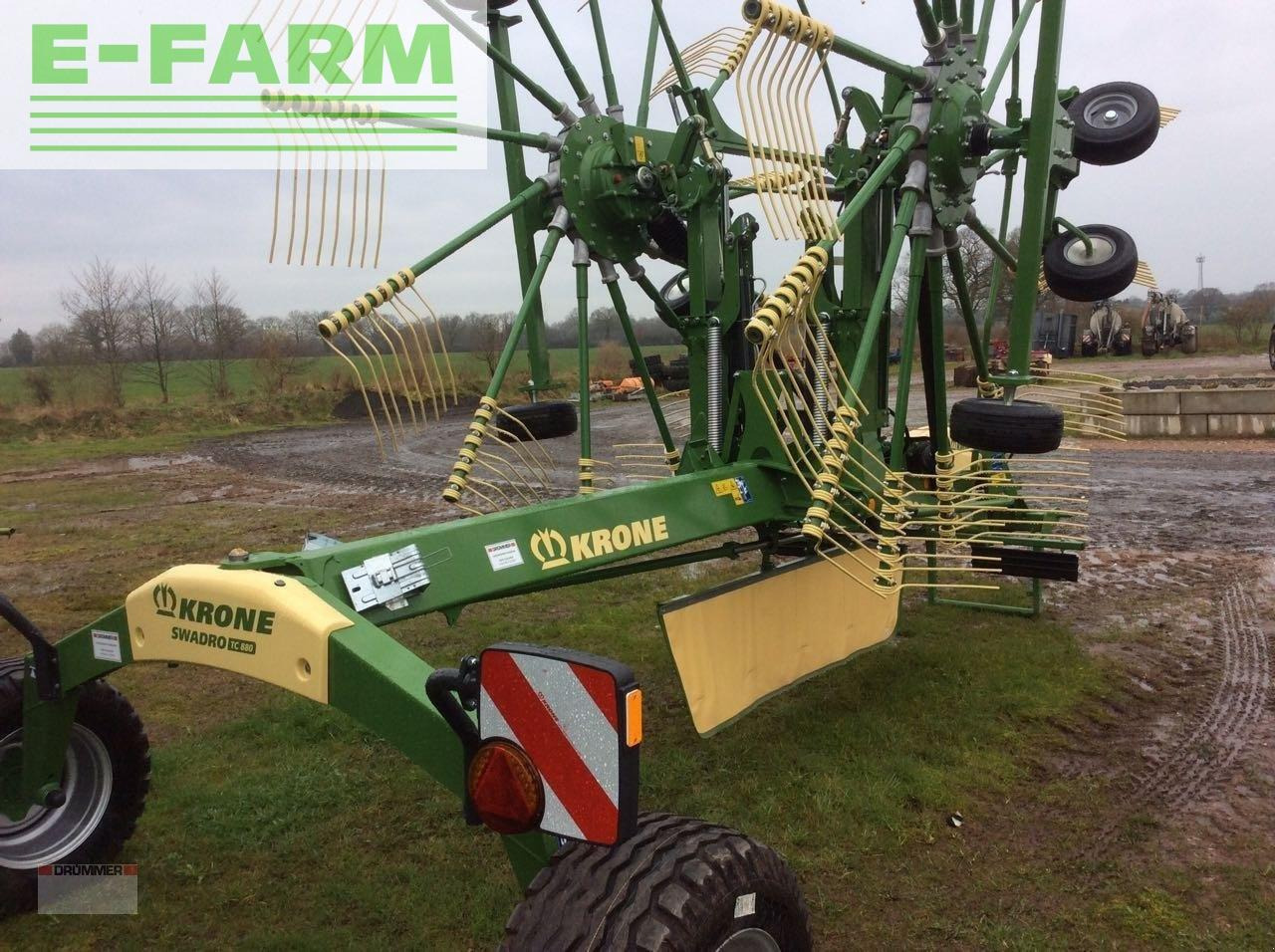 Krone swadro tc 880 - Сеноворошилка: фото 1 Krone swadro tc 880 - Сеноворошилка: фото 1