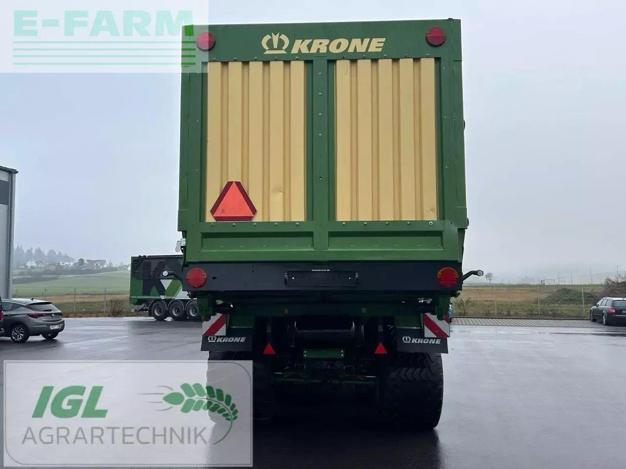 Самозагружающийся прицеп Krone zx 560 gl: фото 7