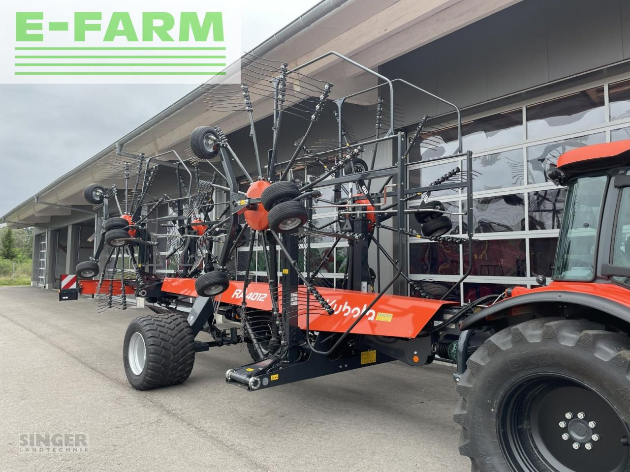 Kubota ra 4012 andex 1254 - rad 710/22,5" + einzelaushub - Сеноворошилка: фото 2 Kubota ra 4012 andex 1254 - rad 710/22,5" + einzelaushub - Сеноворошилка: фото 2