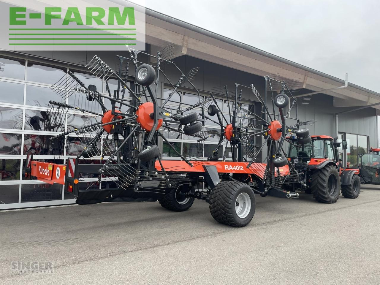 Kubota ra 4012 andex 1254 - rad 710/22,5" + einzelaushub - Сеноворошилка: фото 4 Kubota ra 4012 andex 1254 - rad 710/22,5" + einzelaushub - Сеноворошилка: фото 4