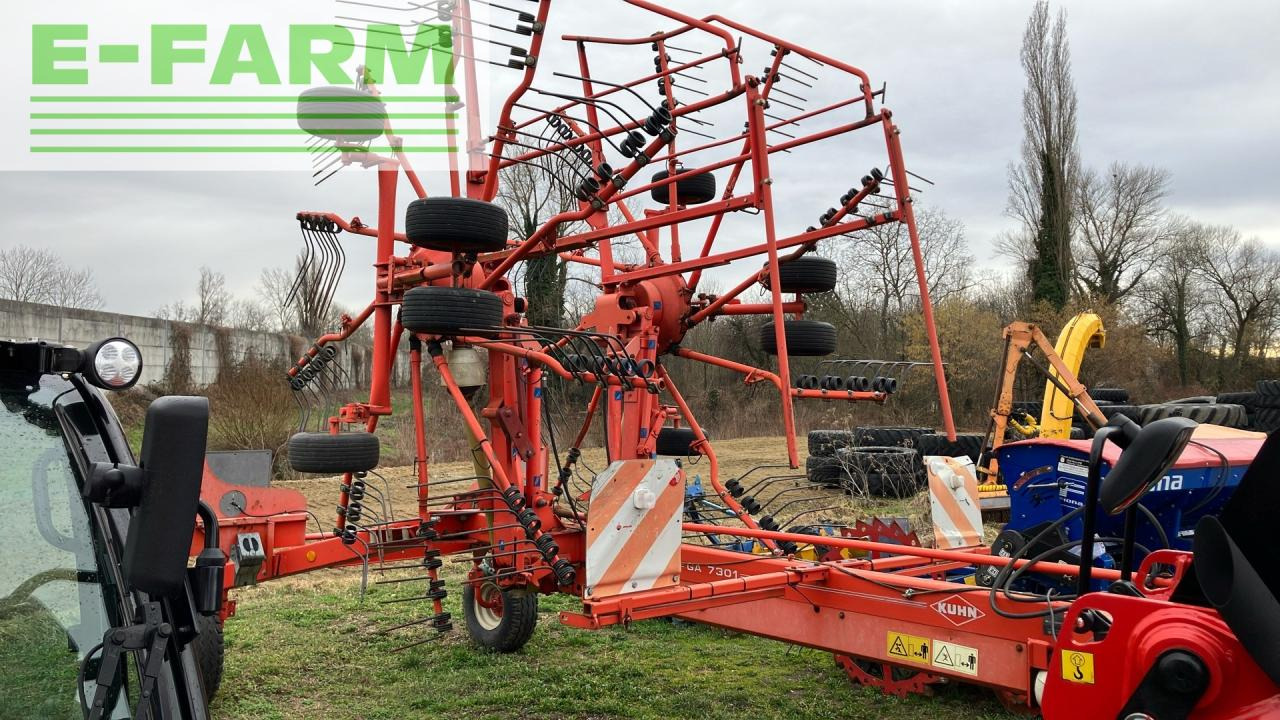 Kuhn GA 7301 - Сеноворошилка: фото 4 Kuhn GA 7301 - Сеноворошилка: фото 4