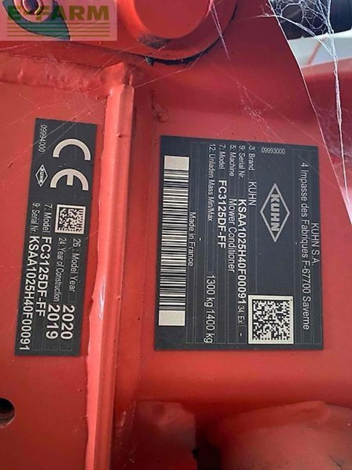 Косилка Kuhn fc 883-ff ra: фото 11