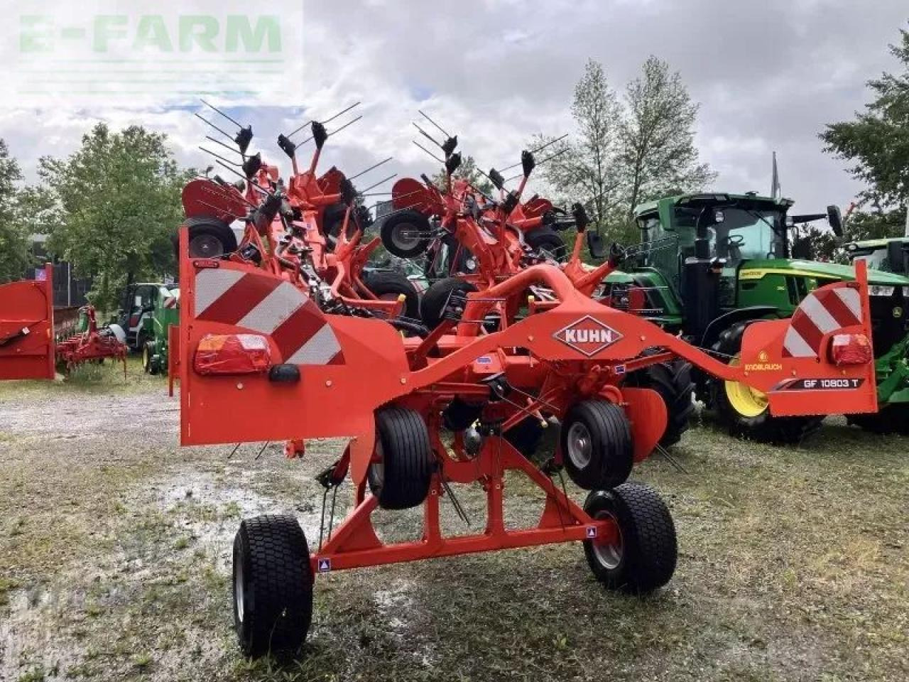 Сеноворошилка Kuhn gf 10803 t: фото 6 Сеноворошилка Kuhn gf 10803 t: фото 6