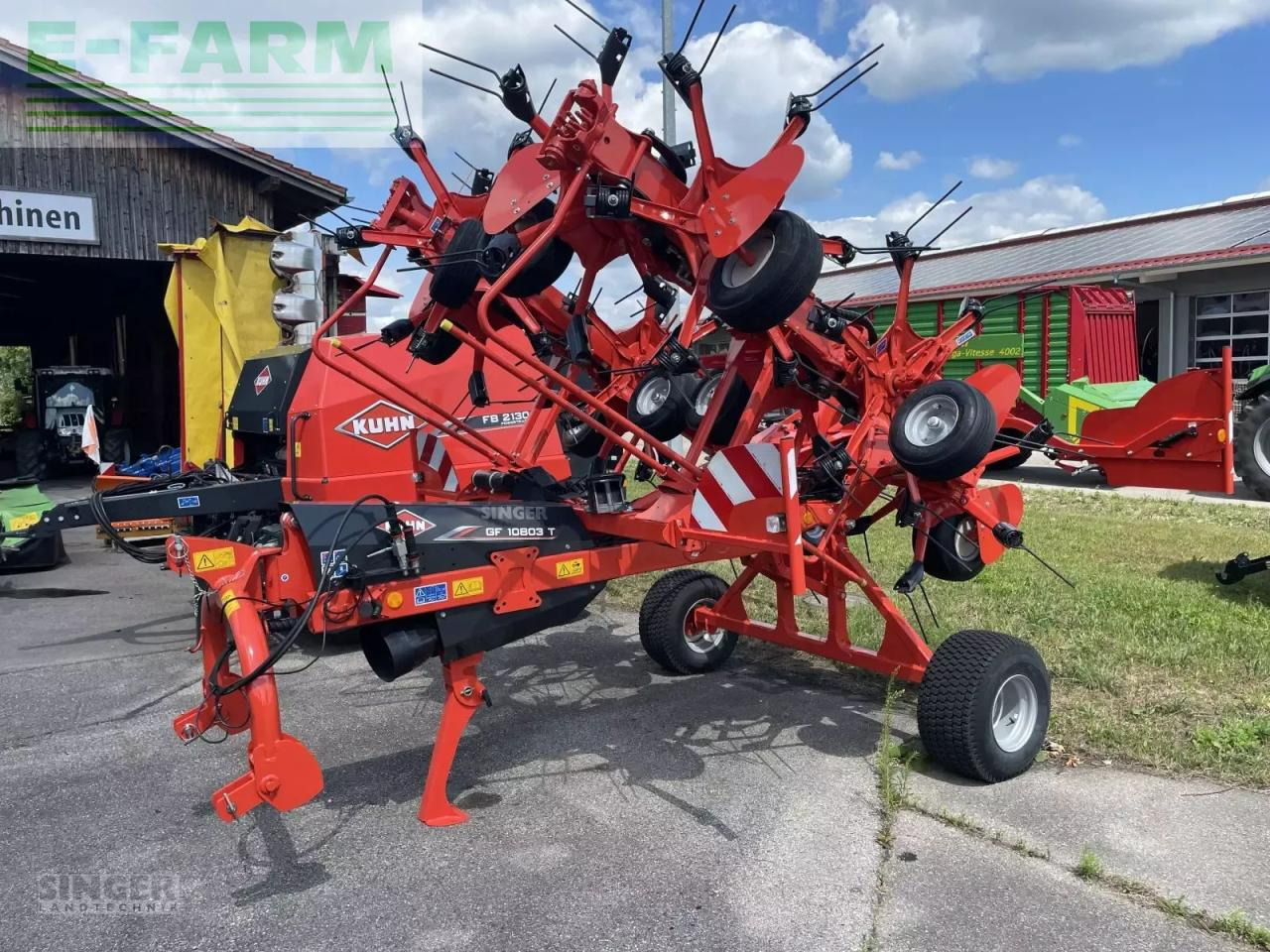 Kuhn gf 10803 t - Сеноворошилка: фото 1 Kuhn gf 10803 t - Сеноворошилка: фото 1