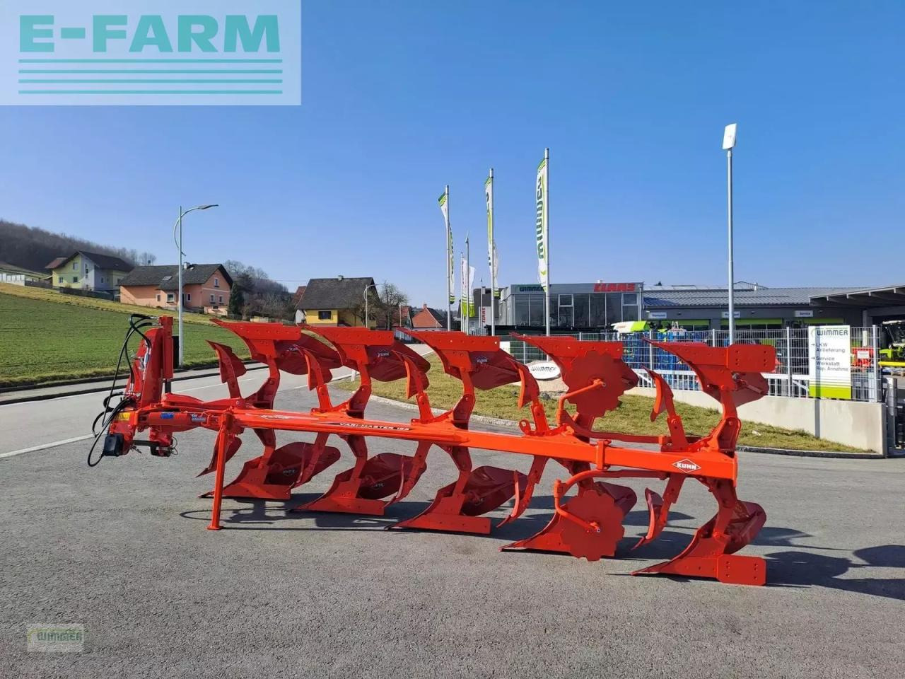 Плуг Kuhn vari master 123 - 4 schar pflug: фото 7