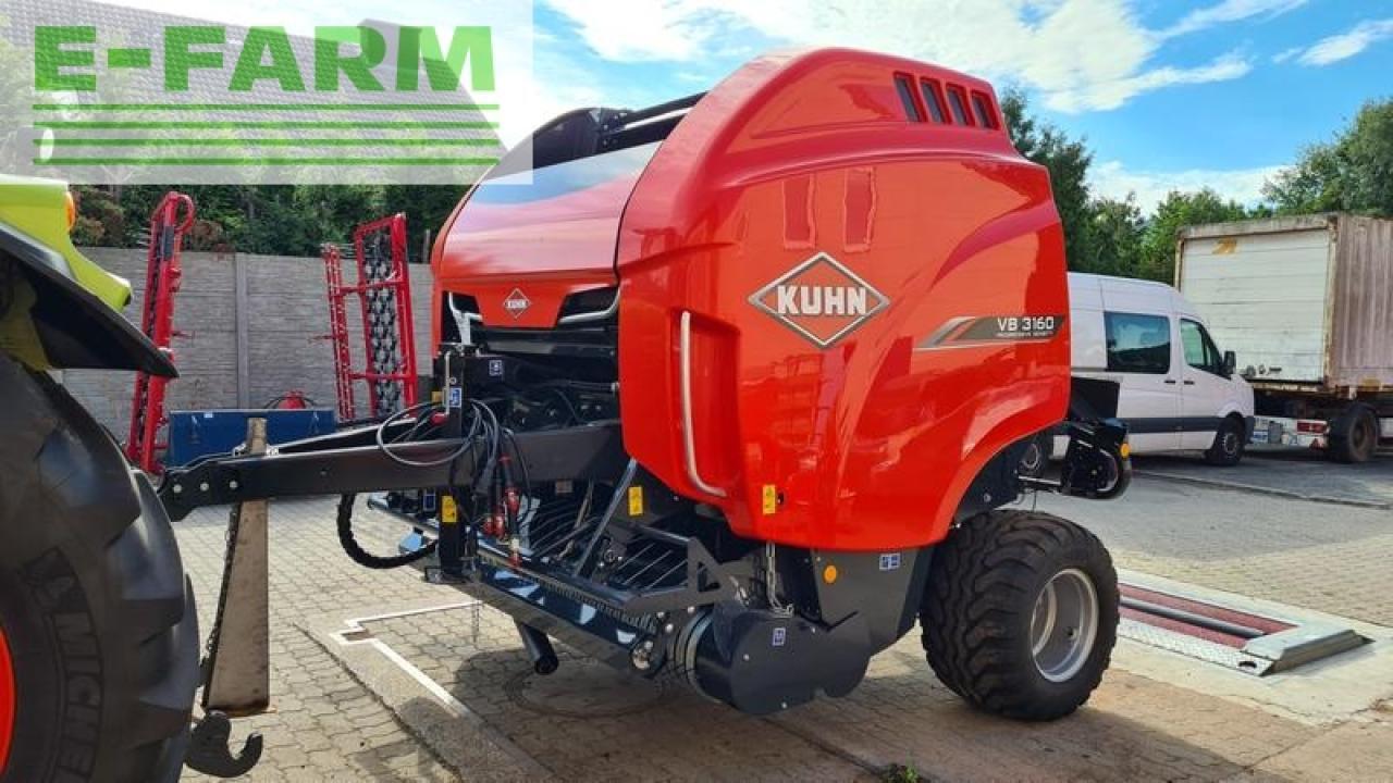 Kuhn vb 3160 oc 14 - 14 messer schneidwerk, isobus, 2. riemenantrieb, high silage satz - Пресс-подборщик тюковый: фото 1 Kuhn vb 3160 oc 14 - 14 messer schneidwerk, isobus, 2. riemenantrieb, high silage satz - Пресс-подборщик тюковый: фото 1