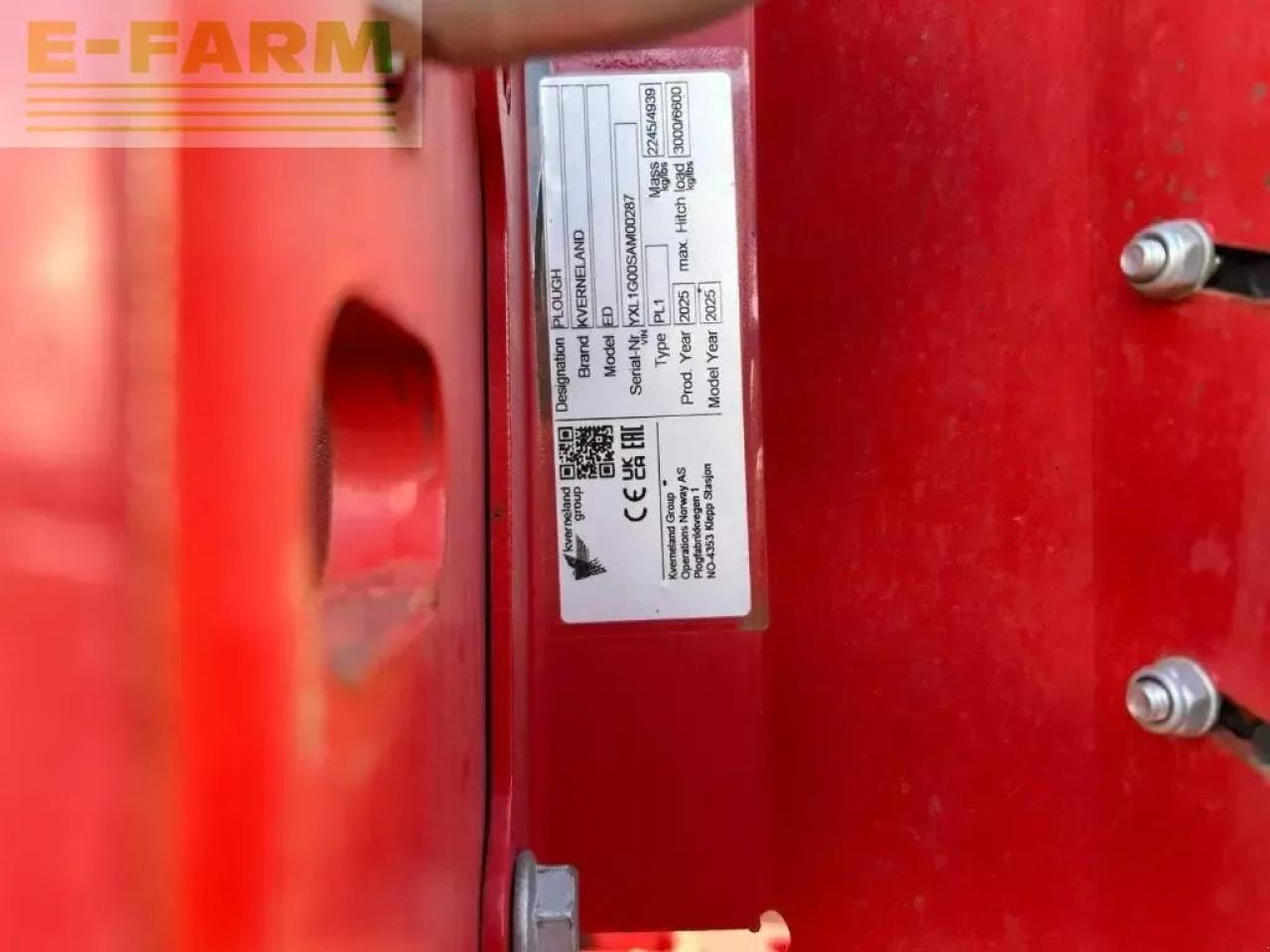 Kverneland ed-hd - Плуг: фото 3 Kverneland ed-hd - Плуг: фото 3