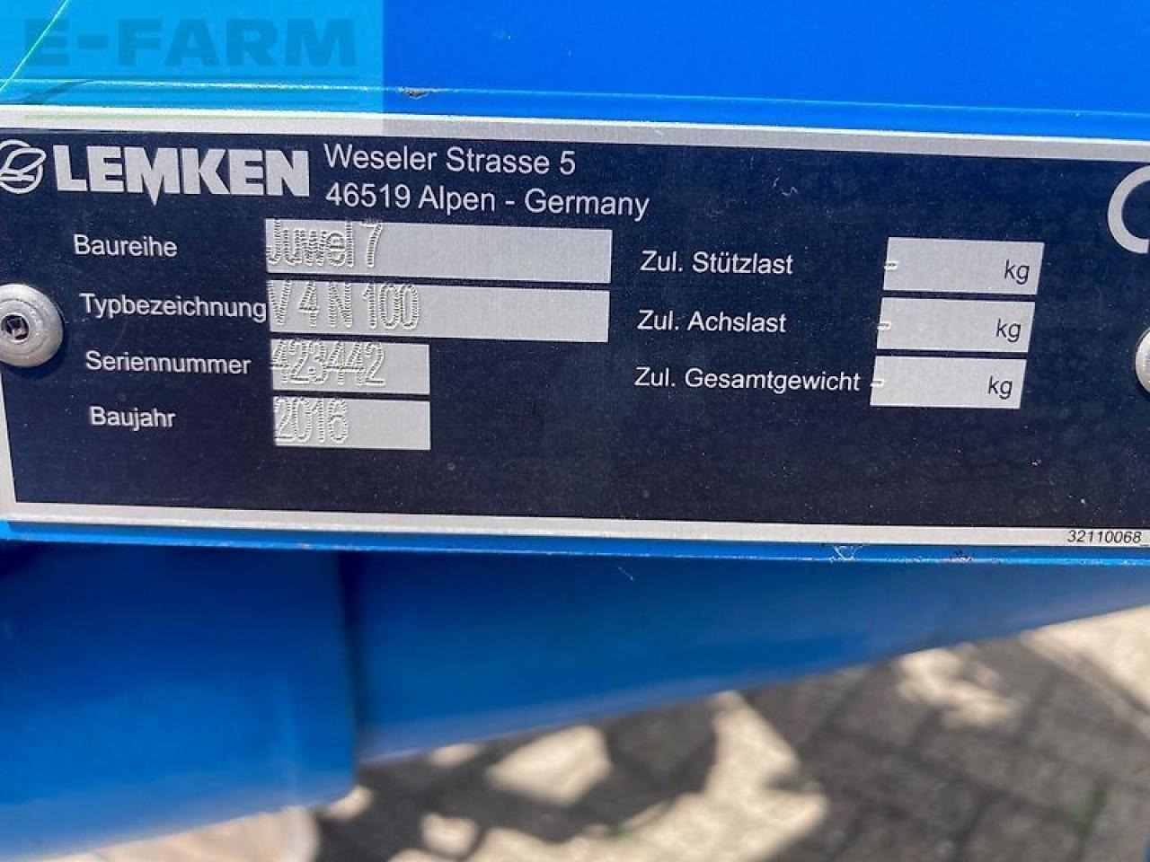Lemken juwel 7 v4n100 met flexpack - Плуг: фото 3 Lemken juwel 7 v4n100 met flexpack - Плуг: фото 3