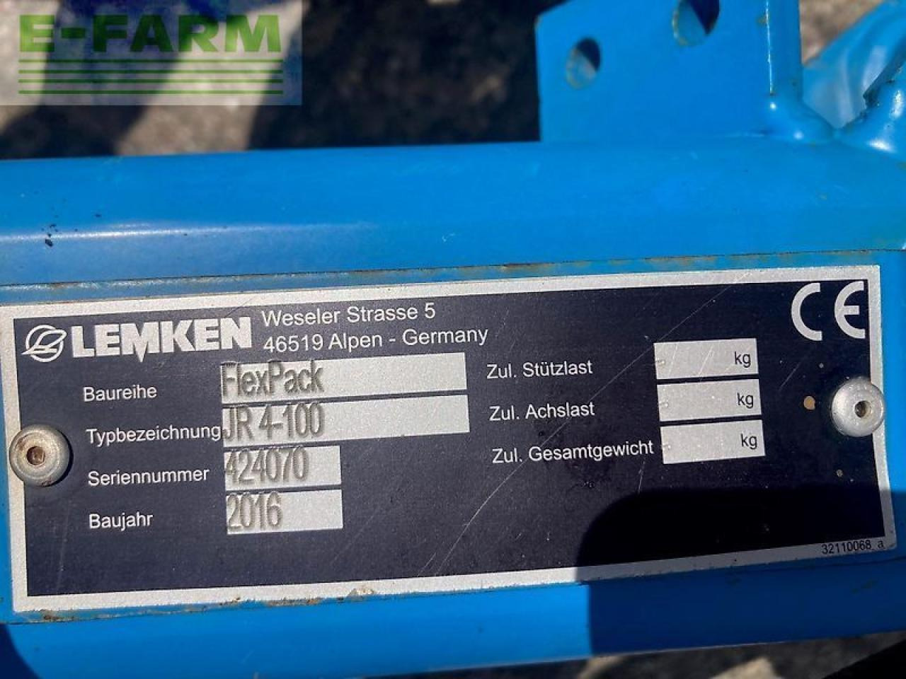 Lemken juwel 7 v4n100 met flexpack - Плуг: фото 5 Lemken juwel 7 v4n100 met flexpack - Плуг: фото 5