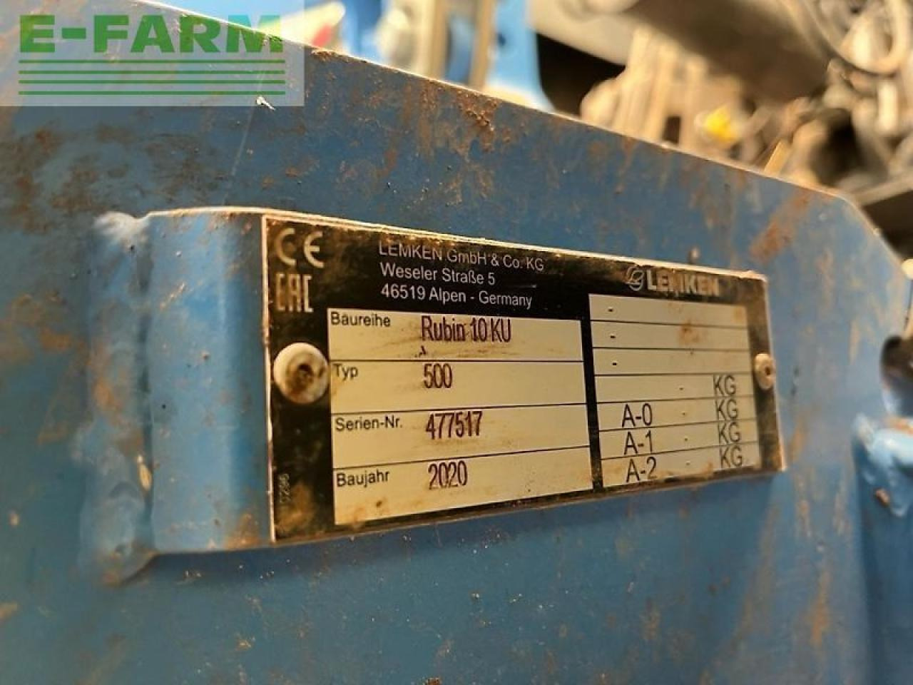 Дисковая борона Lemken rubin 10/500 ku: фото 7