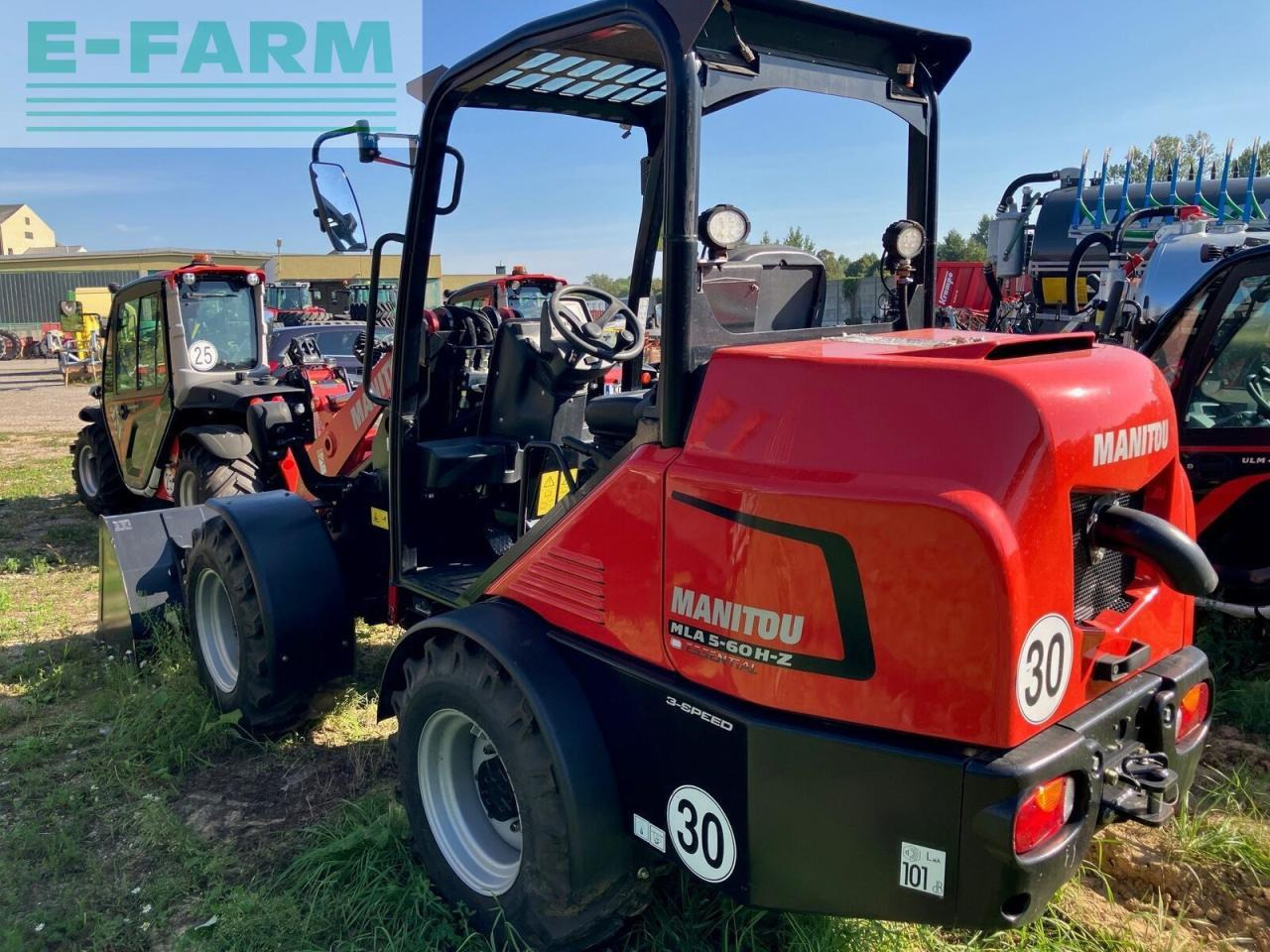 Manitou mla5-60 knicklader - Мини-экскаватор: фото 4 Manitou mla5-60 knicklader - Мини-экскаватор: фото 4