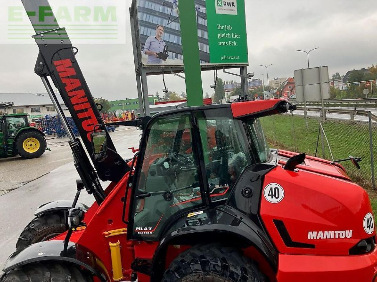 Manitou mla533 teleradlader - Телескопический фронтальный погрузчик: фото 4 Manitou mla533 teleradlader - Телескопический фронтальный погрузчик: фото 4