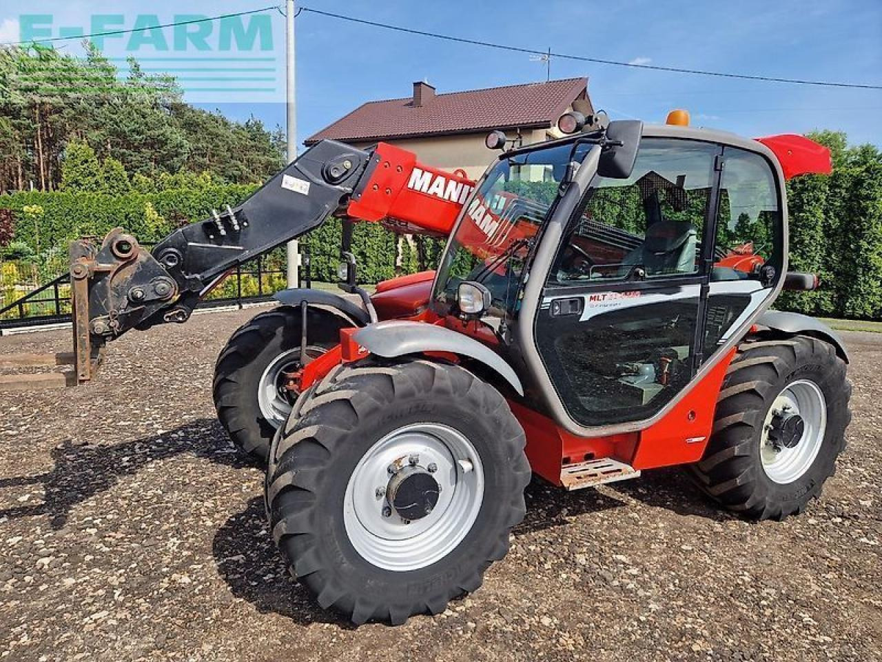Manitou mlt 634-120 lsu premium - Колёсный погрузчик: фото 4 Manitou mlt 634-120 lsu premium - Колёсный погрузчик: фото 4