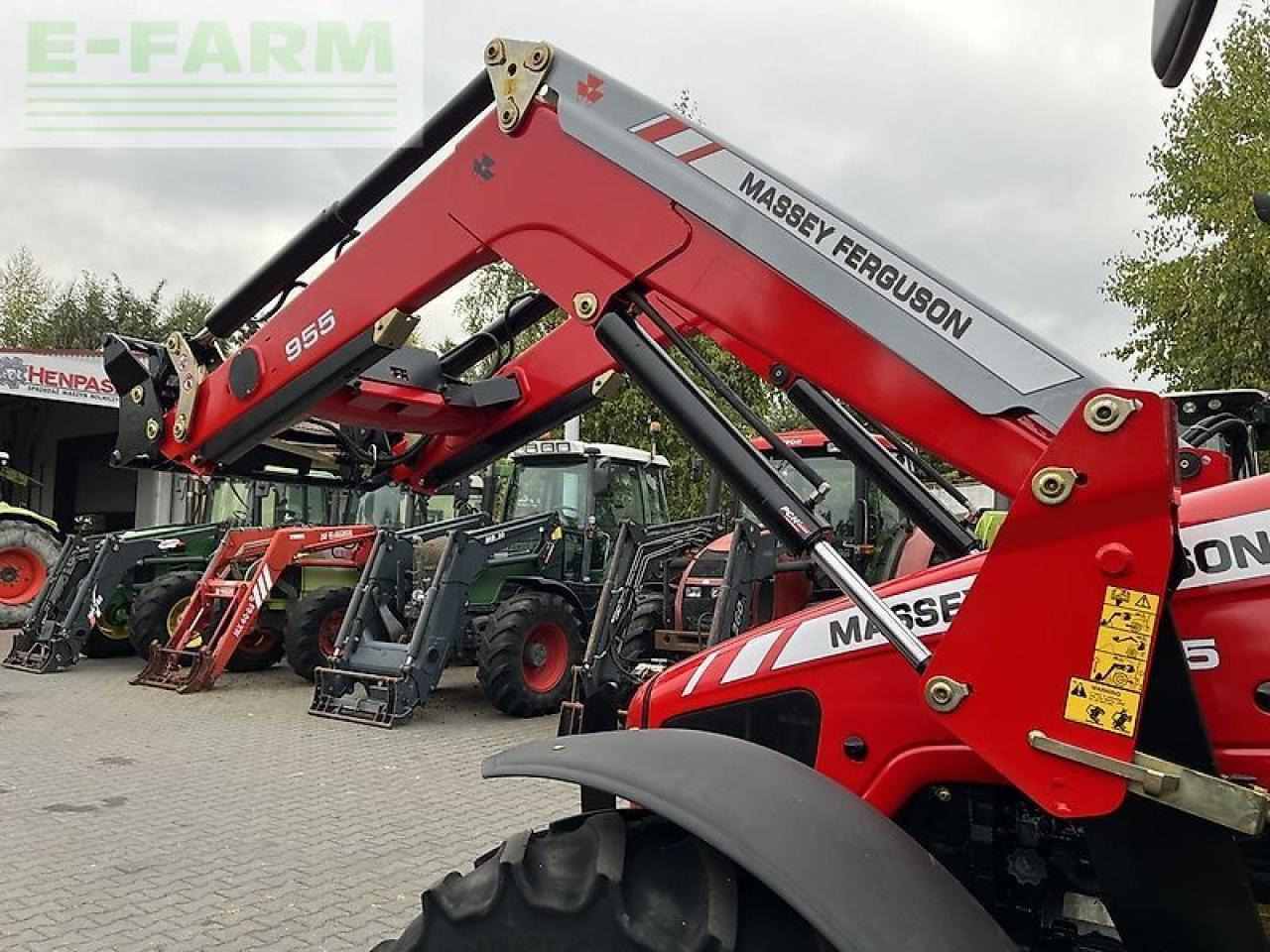 Трактор Massey Ferguson 5455 dyna-4 + massey ferguson 955: фото 20
