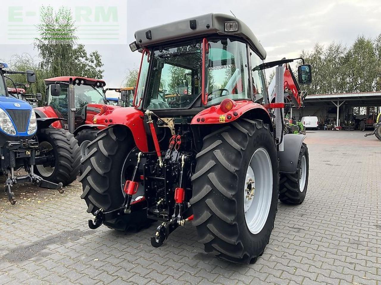 Трактор Massey Ferguson 5455 dyna-4 + massey ferguson 955: фото 6