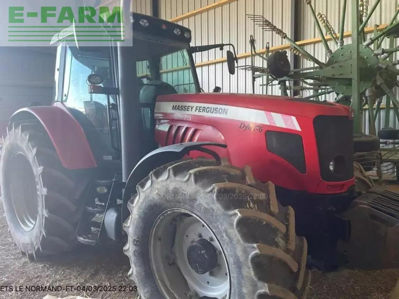 Massey Ferguson 6475 dyna 6 - Трактор: фото 1 Massey Ferguson 6475 dyna 6 - Трактор: фото 1