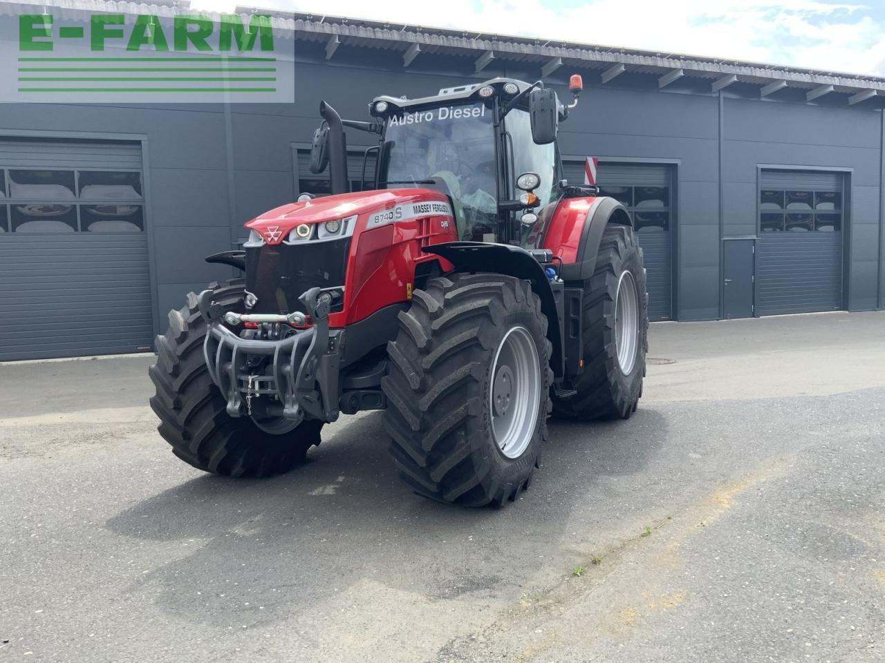 Трактор Massey Ferguson mf 8740 s exclusive (stage v): фото 7