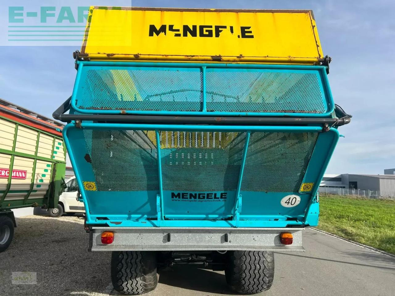 Mengele rotobull 6000/2 mit 700/45-22,5 bereifung und nachlauflenkung - Самозагружающийся прицеп: фото 5 Mengele rotobull 6000/2 mit 700/45-22,5 bereifung und nachlauflenkung - Самозагружающийся прицеп: фото 5