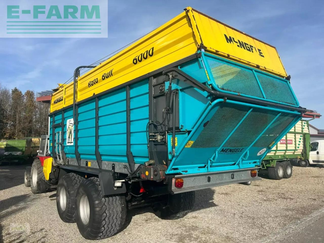 Mengele rotobull 6000/2 mit 700/45-22,5 bereifung und nachlauflenkung - Самозагружающийся прицеп: фото 4 Mengele rotobull 6000/2 mit 700/45-22,5 bereifung und nachlauflenkung - Самозагружающийся прицеп: фото 4