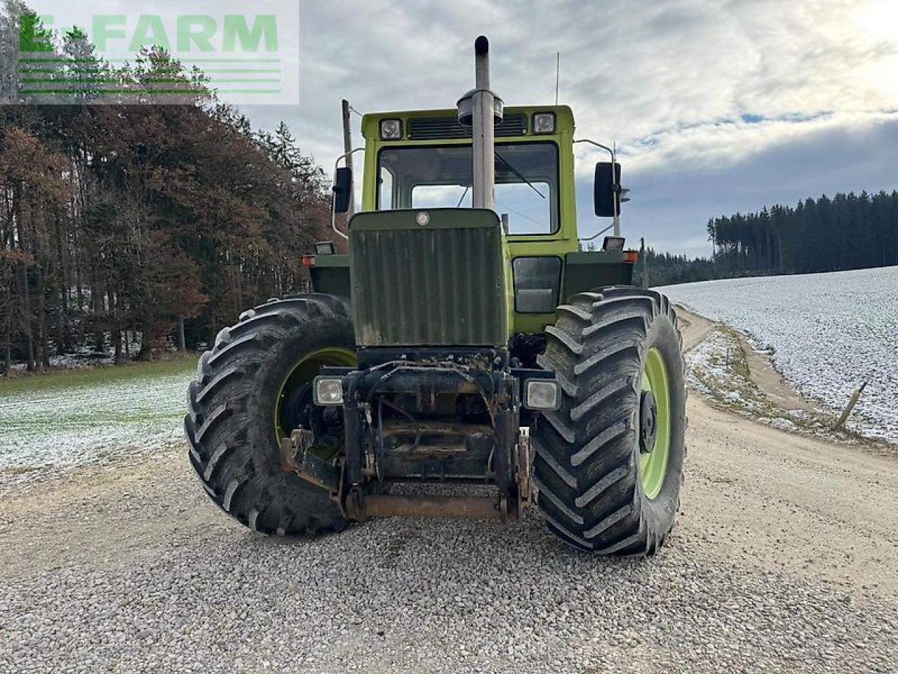 Трактор Mercedes-Benz mb trac 1300 turbo intercooler: фото 9