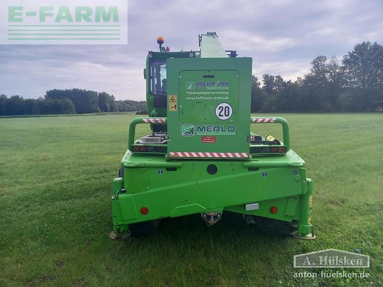 Телескопический погрузчик Merlo roto r40.26 mcss: фото 10