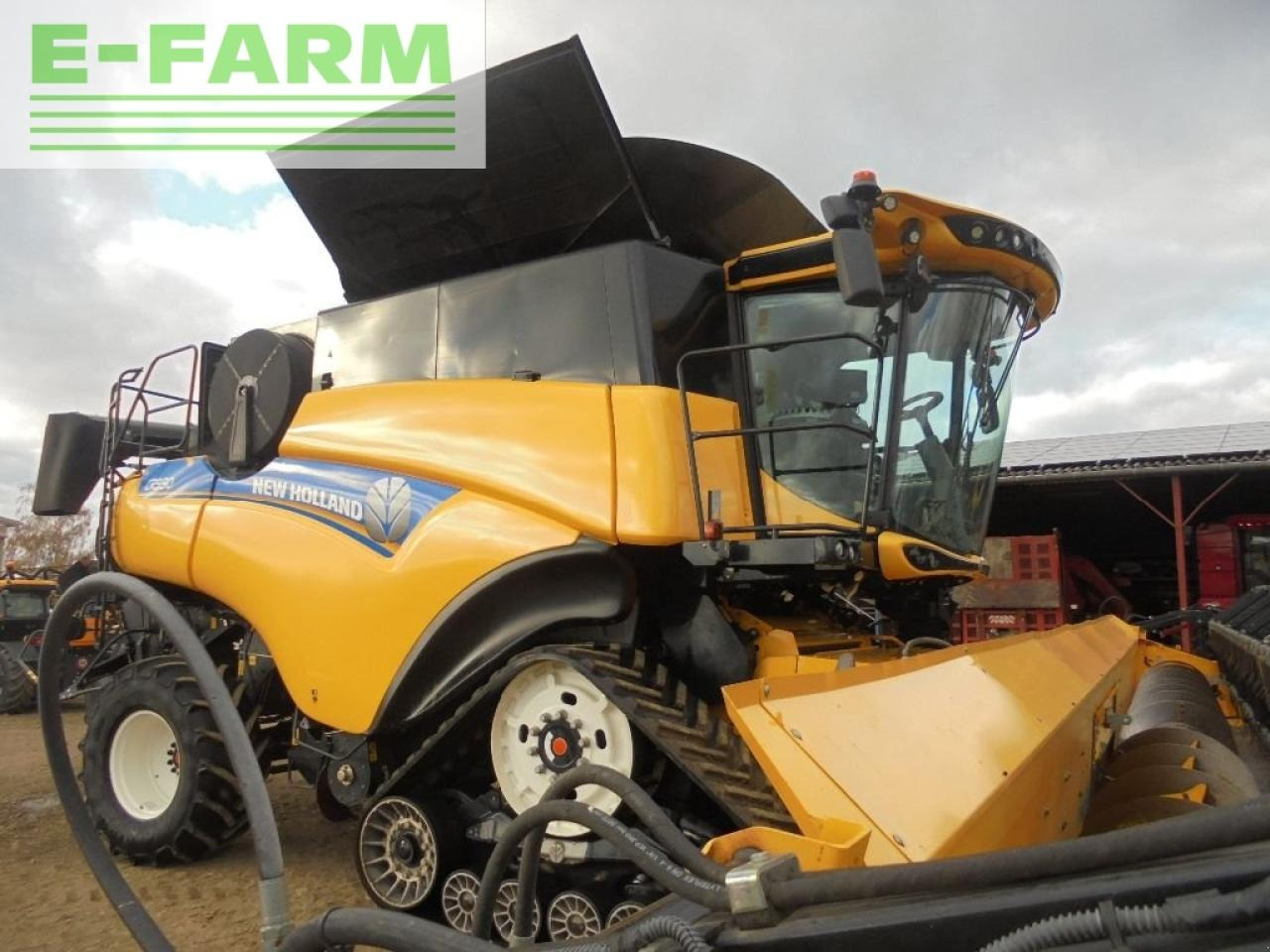 Зерноуборочный комбайн New Holland cr9.90: фото 6