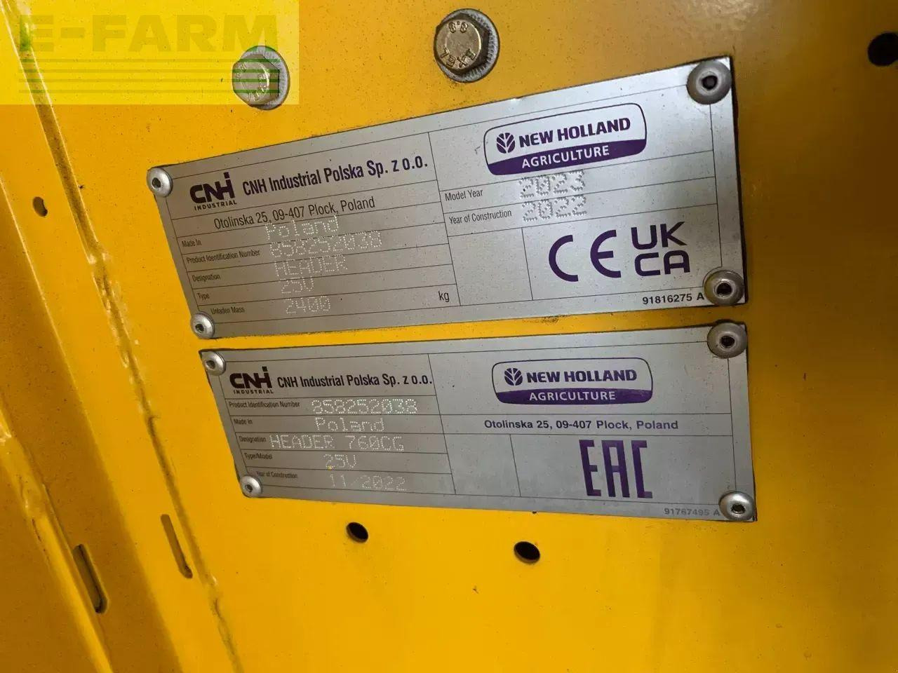 New Holland cx 8.70 - Зерноуборочный комбайн: фото 4 New Holland cx 8.70 - Зерноуборочный комбайн: фото 4