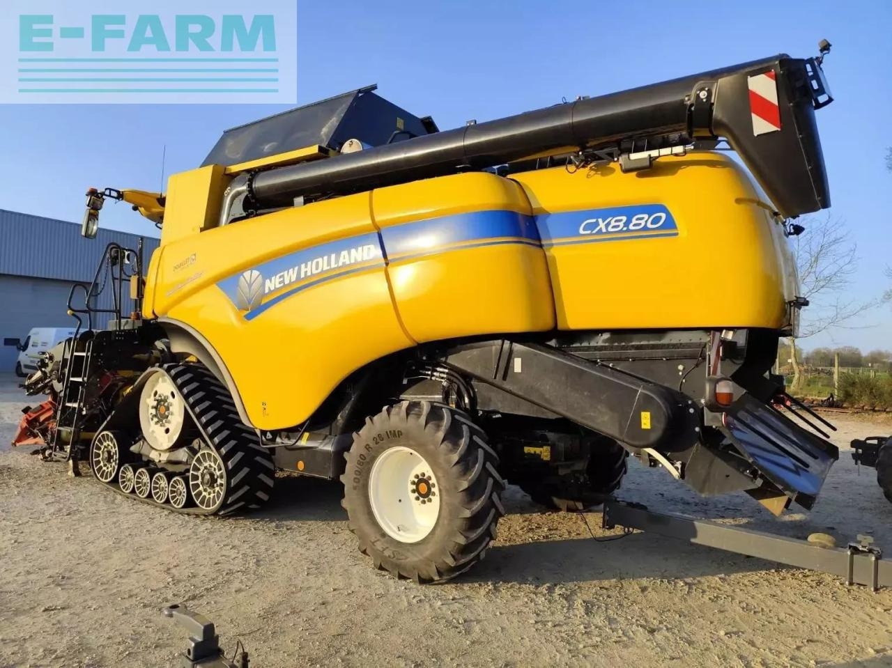 New Holland cx8.80smarttrax - Зерноуборочный комбайн: фото 3 New Holland cx8.80smarttrax - Зерноуборочный комбайн: фото 3