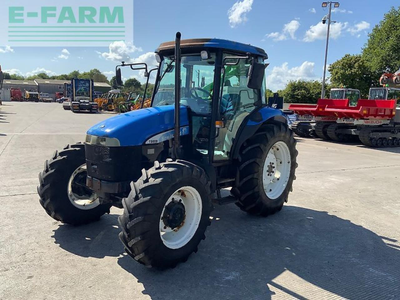 New Holland td80d tractor (st23818) D - Трактор: фото 4 New Holland td80d tractor (st23818) D - Трактор: фото 4