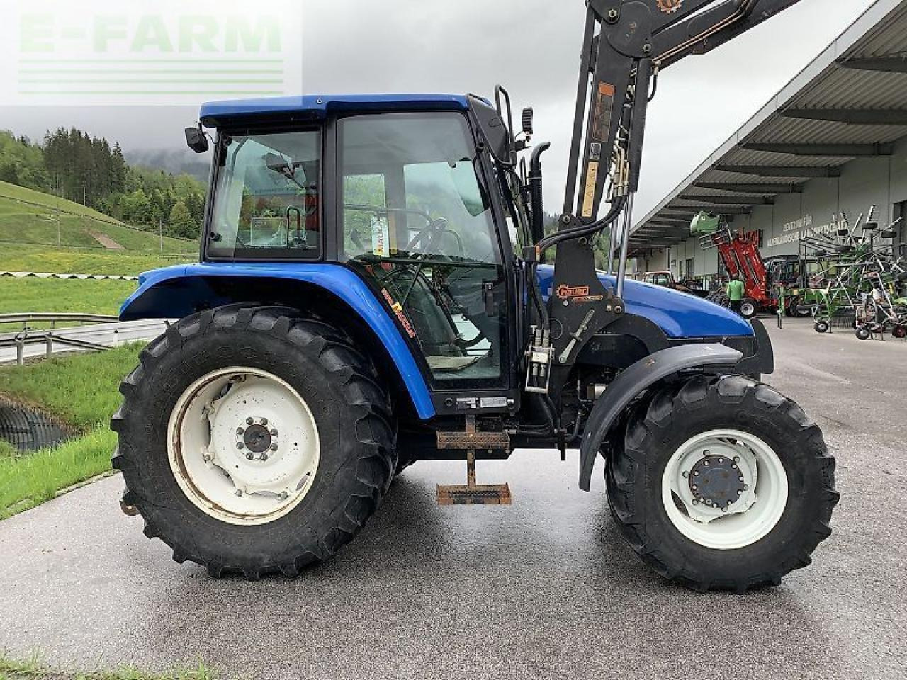 Трактор New Holland tl 70 a + hauer frontlader A: фото 7