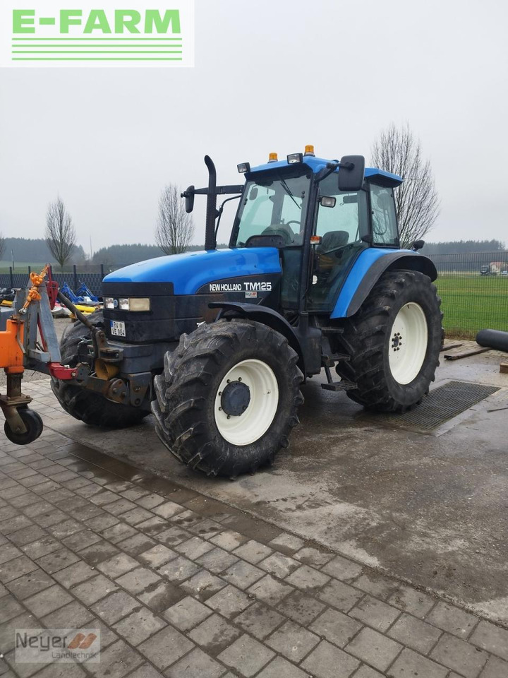 New Holland tm 125 - Трактор: фото 2 New Holland tm 125 - Трактор: фото 2