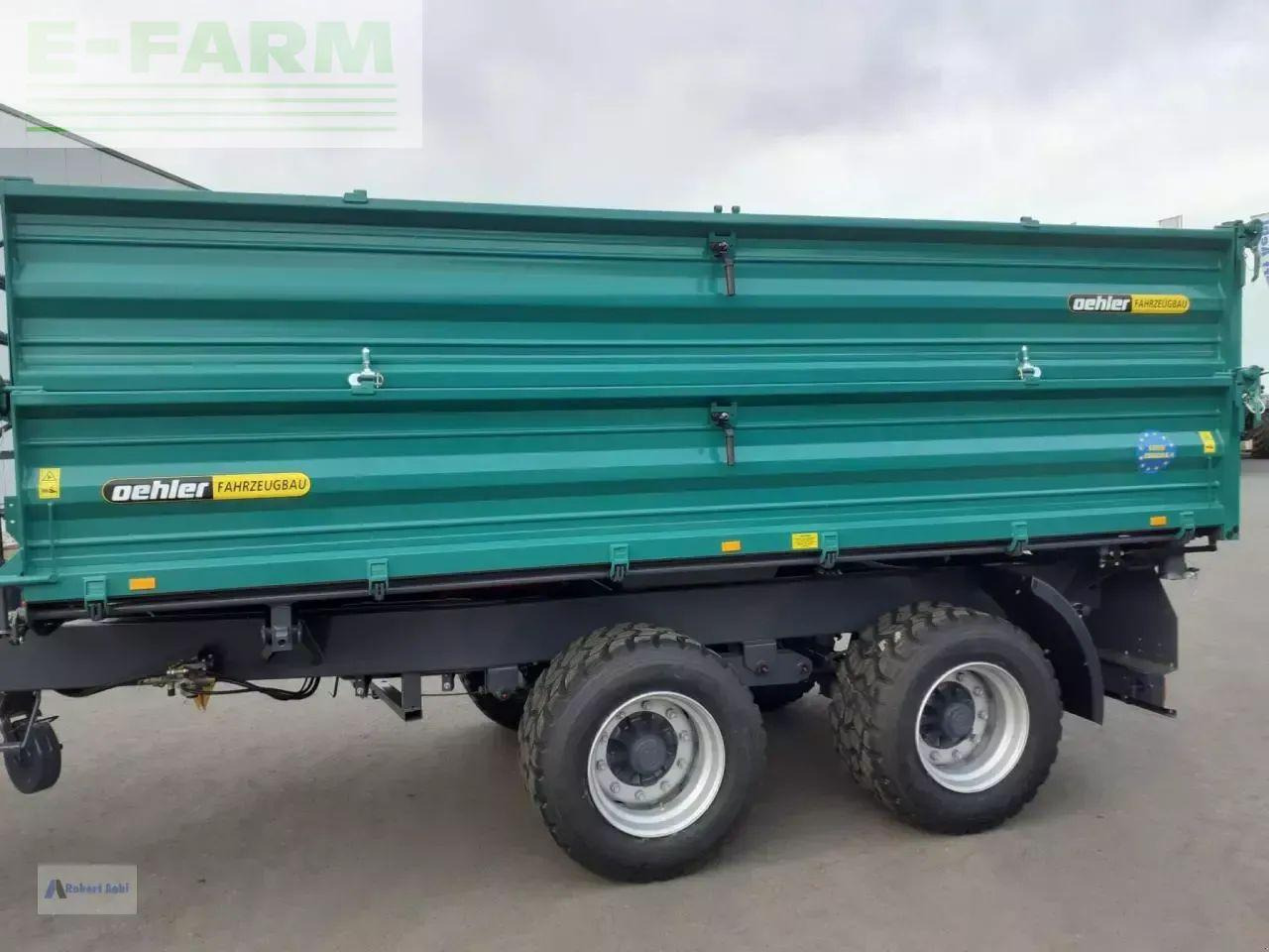 Oehler ol tdk 140 - Сельскохозяйственный прицеп-самосвал: фото 2 Oehler ol tdk 140 - Сельскохозяйственный прицеп-самосвал: фото 2