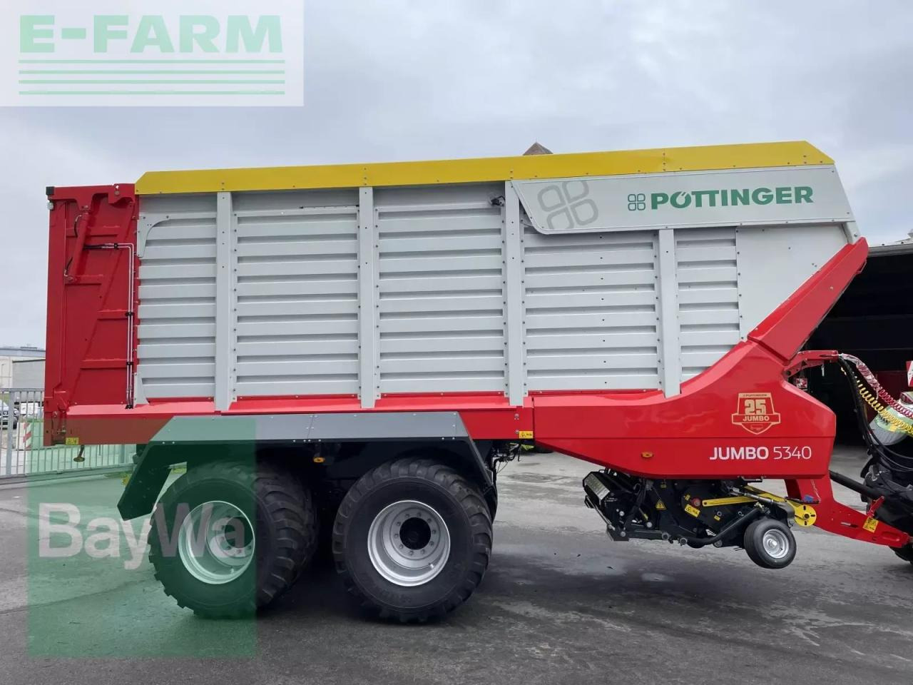 Pöttinger jumbo 5340 *miete ab 385€/tag* - Самозагружающийся прицеп: фото 4 Pöttinger jumbo 5340 *miete ab 385€/tag* - Самозагружающийся прицеп: фото 4