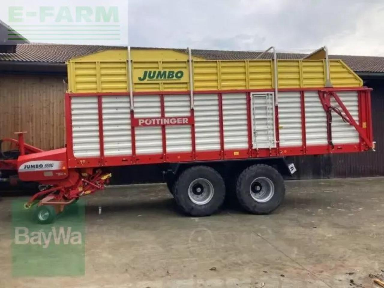 Pöttinger jumbo 6600 l powermatic - Самозагружающийся прицеп: фото 1 Pöttinger jumbo 6600 l powermatic - Самозагружающийся прицеп: фото 1