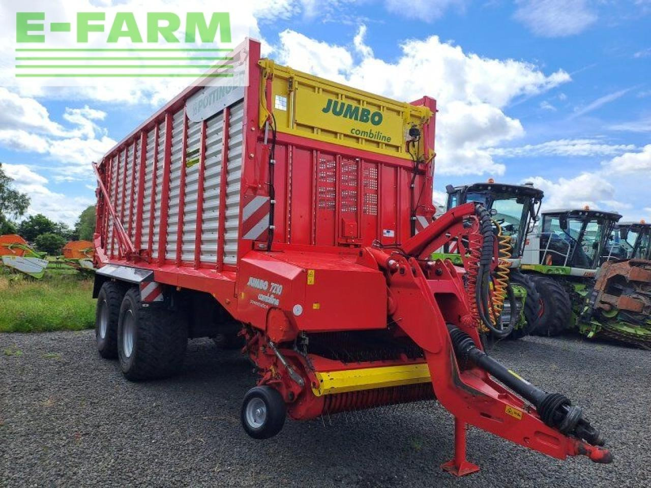 Pöttinger jumbo 7210 d combiline - Сельскохозяйственный прицеп-самосвал: фото 4 Pöttinger jumbo 7210 d combiline - Сельскохозяйственный прицеп-самосвал: фото 4