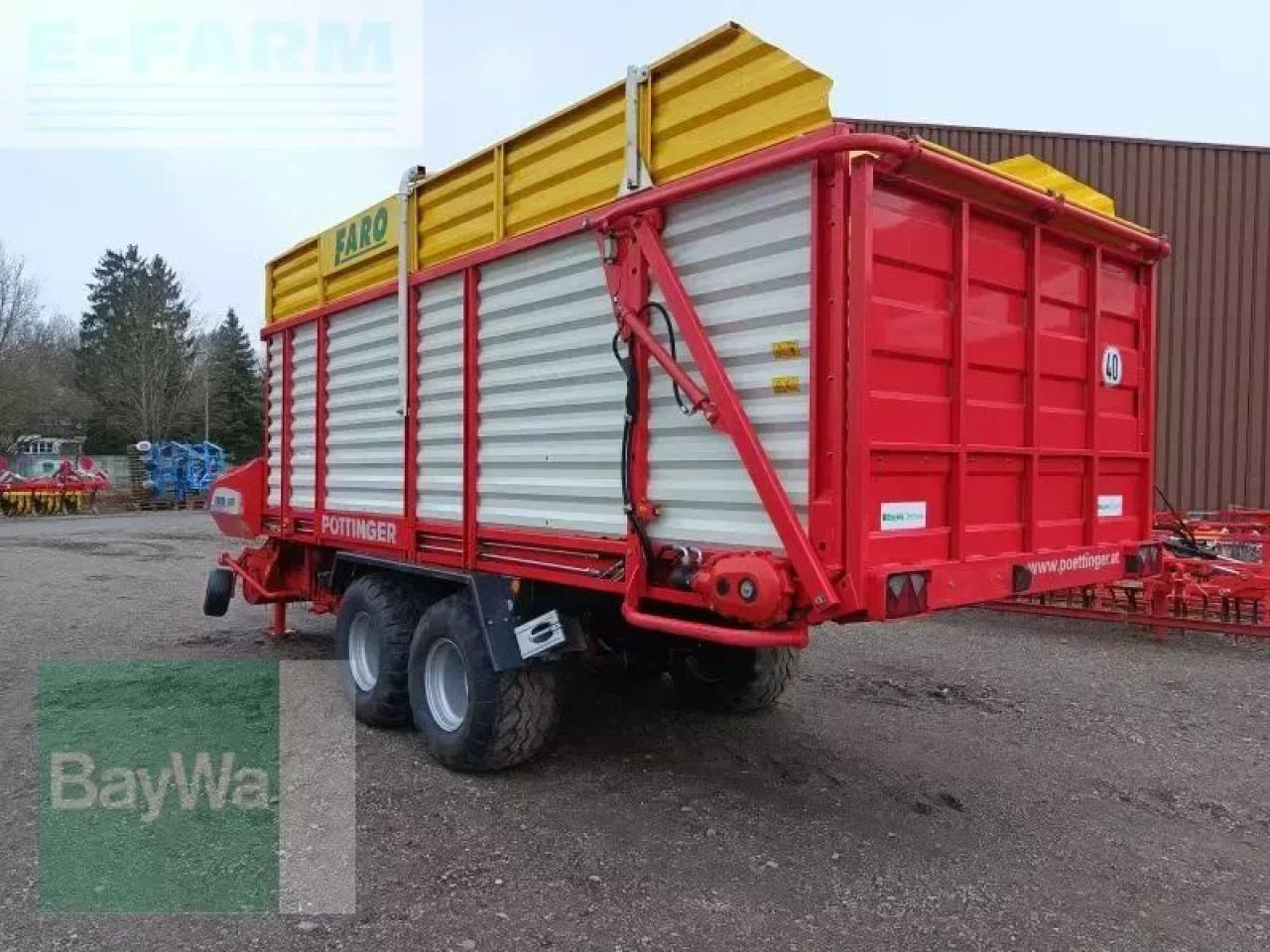 Pöttinger ladewagen faro 4000 l - Самозагружающийся прицеп: фото 4 Pöttinger ladewagen faro 4000 l - Самозагружающийся прицеп: фото 4
