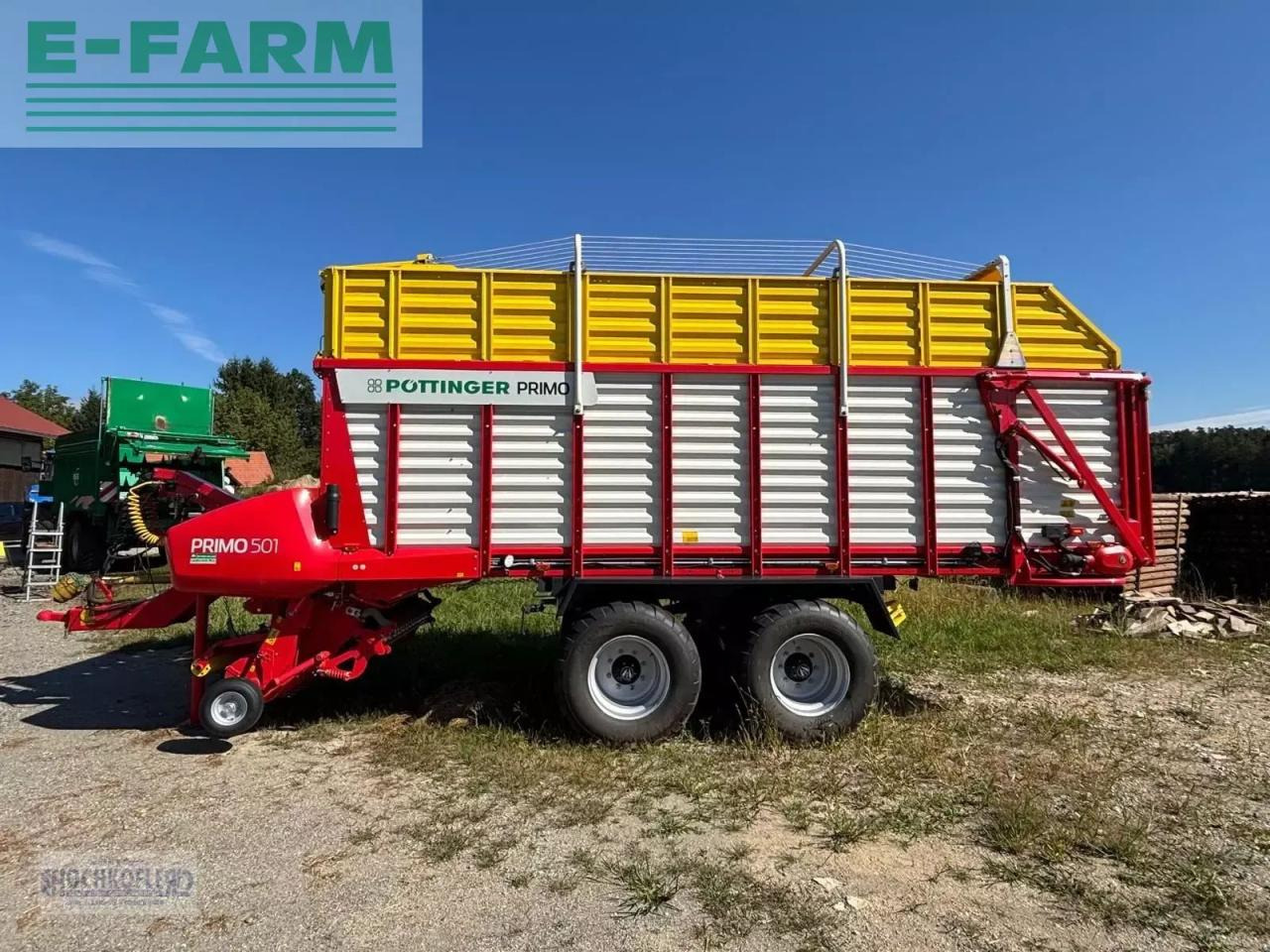 Pöttinger primo 501 - Самозагружающийся прицеп: фото 4 Pöttinger primo 501 - Самозагружающийся прицеп: фото 4