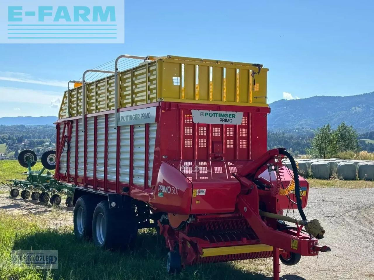 Pöttinger primo 501 - Самозагружающийся прицеп: фото 1 Pöttinger primo 501 - Самозагружающийся прицеп: фото 1