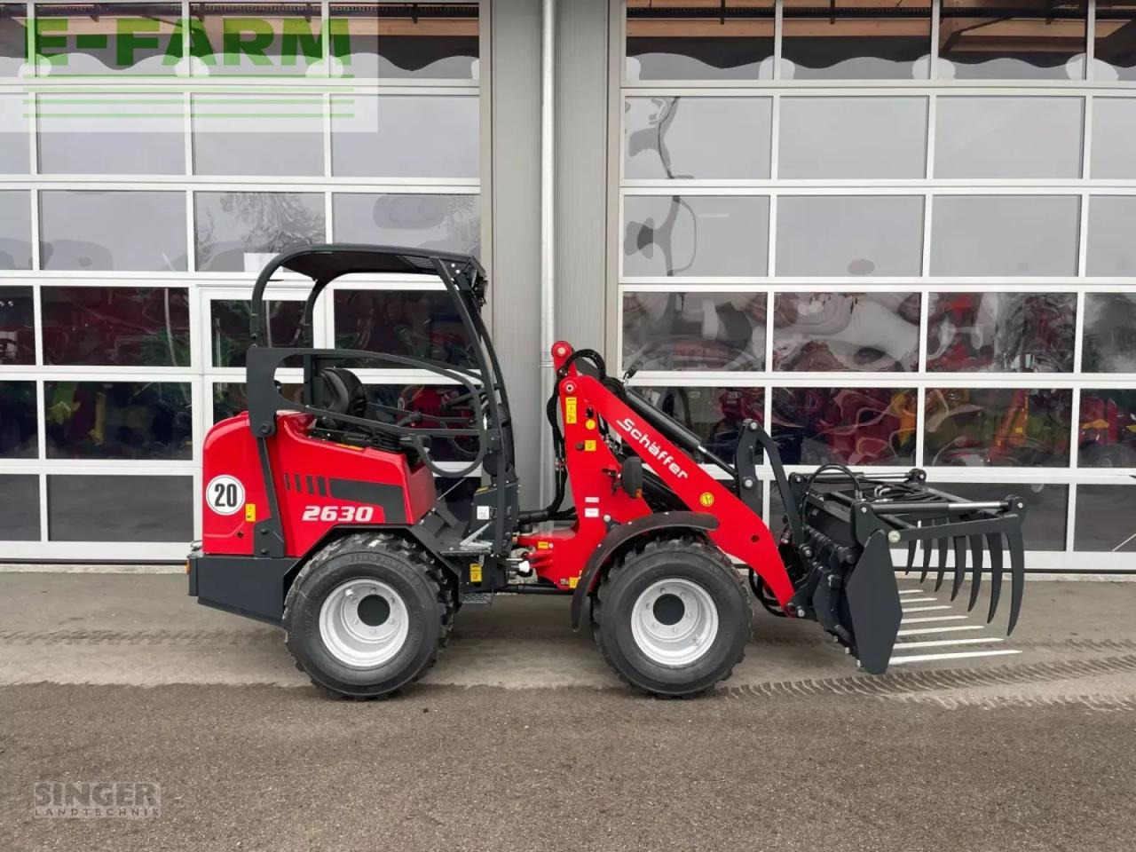 Schäffer 2630 - hubhöhe 311cm, stvzo, kardanwelle - Мини-экскаватор: фото 2 Schäffer 2630 - hubhöhe 311cm, stvzo, kardanwelle - Мини-экскаватор: фото 2