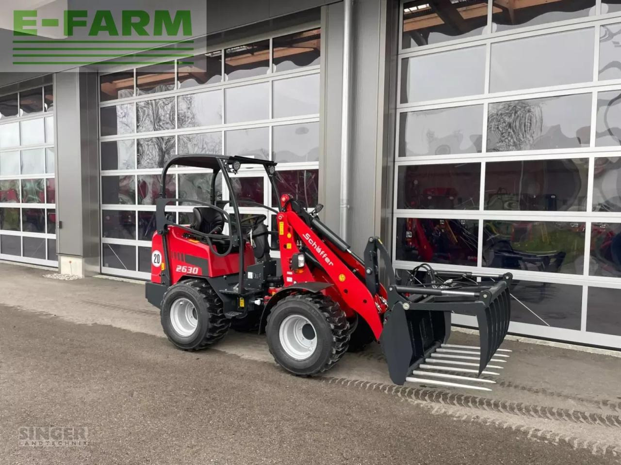 Schäffer 2630 - hubhöhe 311cm, stvzo, kardanwelle - Мини-экскаватор: фото 1 Schäffer 2630 - hubhöhe 311cm, stvzo, kardanwelle - Мини-экскаватор: фото 1